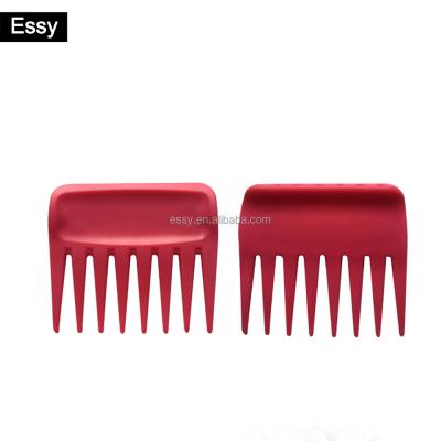 China Factory Tooth Salon Bath Plastic Hair Comb Wide Tooth Detangling Comb for sale