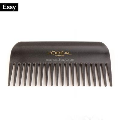 China Salon Hair Shower Wide Tooth Comb Plastic Detangler Comb for sale