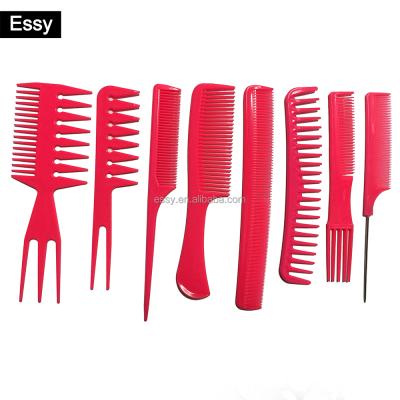 China Salon Comb Set Plastic Hair Comb for sale