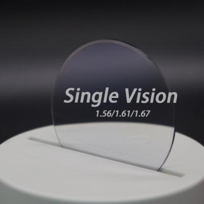 China HMC Simple Single Vision Suppliers Optical Lens 1.56 Vision AR Coating Lenses For Glasses Optical Lens for sale