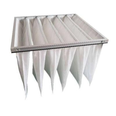 China Hotels Factory Manufacturer F5 Medium Efficiency Air Filter Bag Can Be Customized for sale