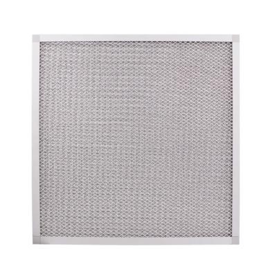 China Ventilation System Factory Customized Metal Prefilter Washable Synthetic Mesh Aluminum Corrugated Filter for sale