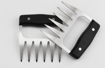 China BBQ Tool Shredder  Meat Claws Metal Pulled Pork  Barbecue Claws with PP Handle for sale