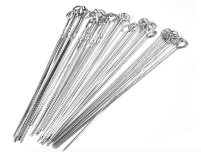 China BBQ Skewer Material Stainless Steel For Barbecue Tool Customize Meat Skewers for sale