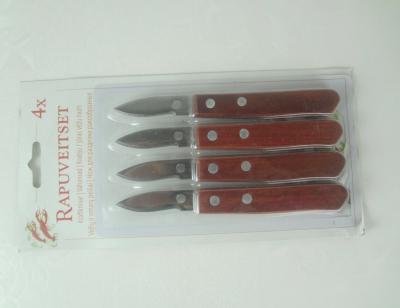 China Rapuveits Set 4x And Lobster Knife With Wooden Handle For Seafood Knife From China for sale