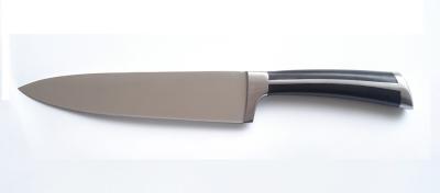 China Top Chef Knife With High Quality ABS Forged Handle Black Color for sale