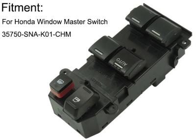 China Interruptor negro Front Side 35750-SNA-K01 CHM 2014 de Side Power Window del conductor en venta