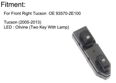 China Tucson Hyundai Electric Window Switch Two Keys LED Multi Purpose for sale