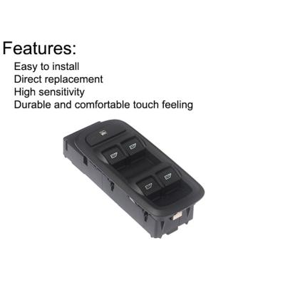 China Black Power Window Switch Replacement Front Driver Side Fiesta 8A69-14A132-CA for sale