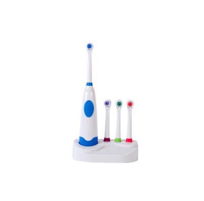 China Round Battery Powered Electric Toothbrush , Kids Battery Operated Toothbrush for sale