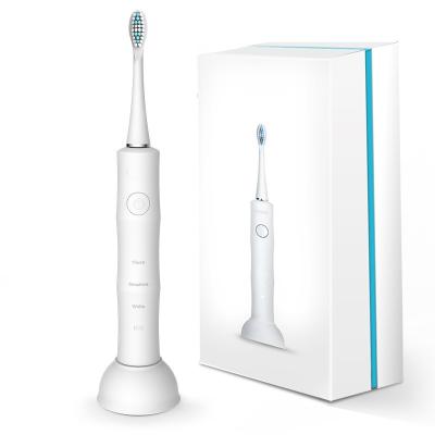 China Sonic Electric Rechargeable Toothbrush Soft Bristle Customized Color for sale