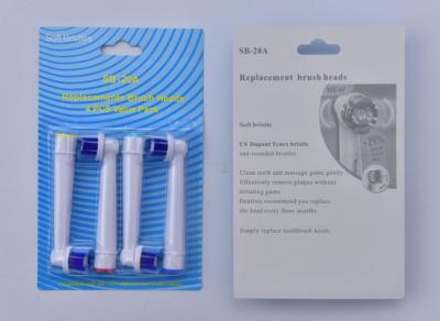 China Unique Kids Electric Toothbrush Heads Multiple Teeth Protection Design for sale