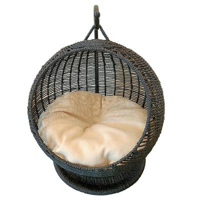 China Quality Viable Guaranteed Appropriate Price Swinging Cat Nest Bed Toy Storage Pet Basket Plastic for sale