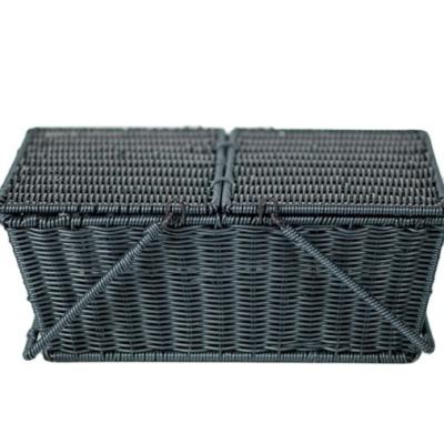 China Wholesale Popular Storage Basket Good Price Top Quality Product Rattan Insulated Picnic Basket for sale