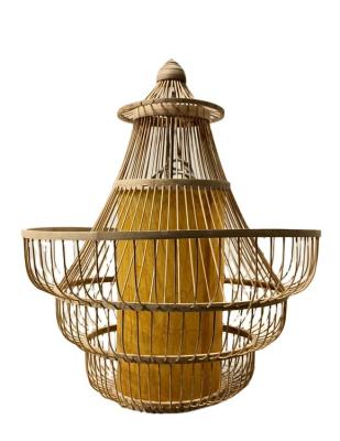 China Light Rustic Hanging Lamp Shade Growing Various Top Quality Rattan Lamp Shade Decor for sale