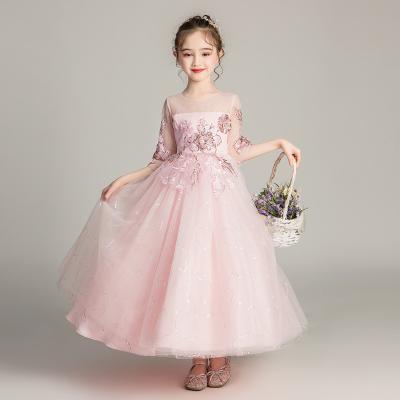 China New Design Breathable Girl Dress High Quality Canton Children Clothes for sale