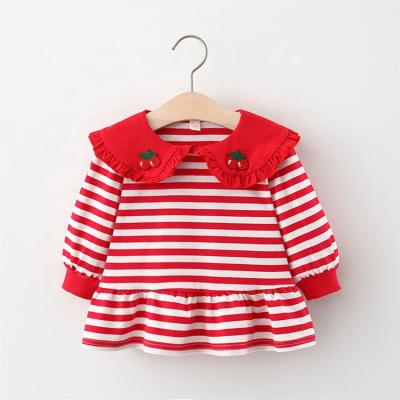 China Costume Infant Dress Autumn Baby Casual Baby Dress Custom Made Anti-Static for sale