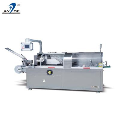 China JDZ-120 automatic products soap cartoning machine, cartoning machine for sale