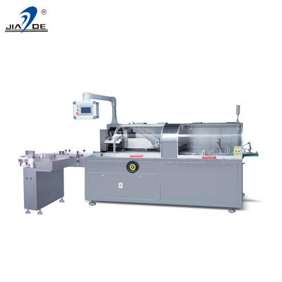 China JDZ-120 horizontal food cartoning machine for bottle, bottle cartoning machine for sale