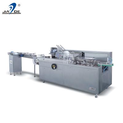 China Fully Automatic CLOTHING Cartoning Machine For Tube / Toothpaste (Carton Box Packing Machine) for sale