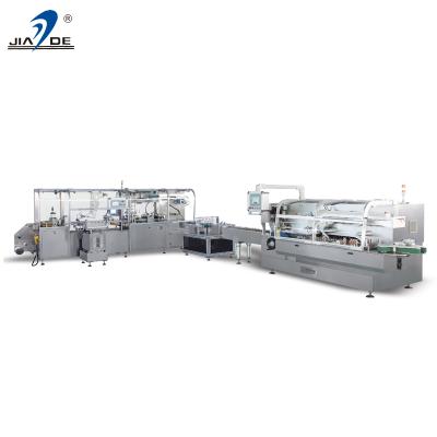 China JDZ-260LA Chemical Automatic High Speed ​​Injection/JDZ-260 High Speed ​​ALU-PVC Bulb Blister Packing Machine and Cartoning Line for sale