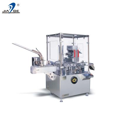 China Insert product and leaflet into JDZ-120III automatic carton blister cartoner for sale