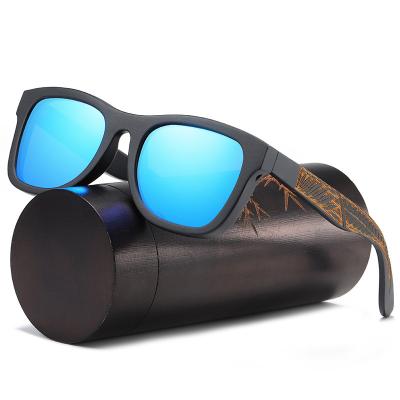 China Hot Selling Bamboo Sun Glasses Fashion Solid Wooden Popular Polarized Sunglasses Wood Wooden Driving Glasses for sale