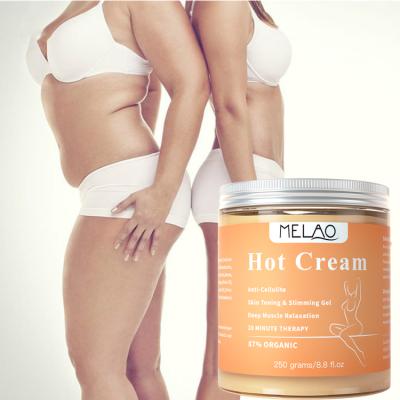 China MELAO Weight Loss Hot Belly Burner Cellulite Cream Treatment Sweat Workout Enhancer Slimming Massage Gel For Weight Loss for sale