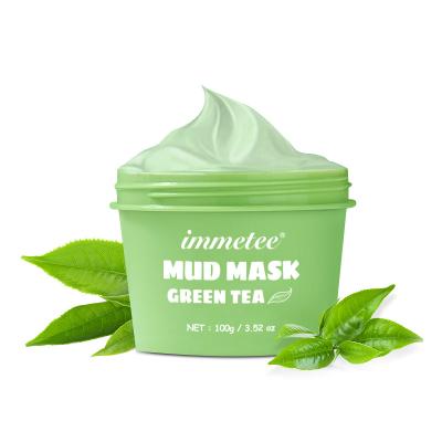 China Anti-Wrinkle Wholesales Best Quality Clay Matcha Mask Hydrating Detox Facial Green Tea Custom Natural Kaolin Mud for sale