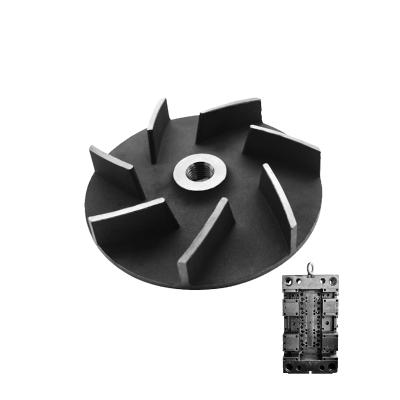 China China Manufacturer OEM High Precision Parts Wholesale Mechanical Forging Alu Alloy of Impeller Die Metal Parts and Castings for sale