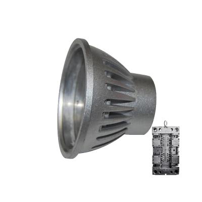 China Machining Lamp Quality Precision Led Light Parts Housing Shell Prototype Zinc Custom Die Cast Aluminum Permanent Molds Casting OEM for sale