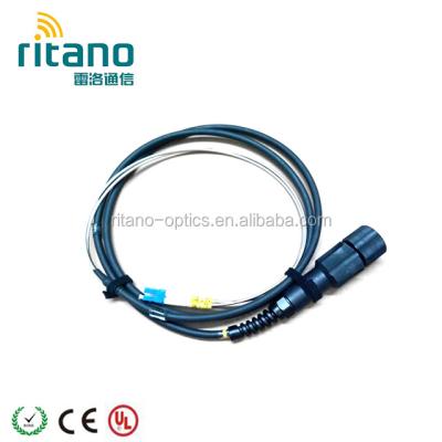 China FTTH FTTB FTTX Outdoor Waterproof Network PDLC Fiber Optic Patchcord Assembly Cable IP-LC Connector for FTTA for sale