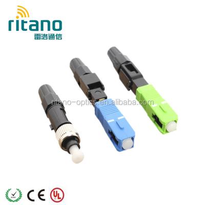 China FTTH FTTB FTTX Network Supply FC SC ST Fiber Optic Fast Connector For Home Fiber, FTTH Fiber Field Connector for sale