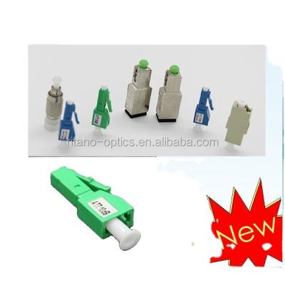 China Female-Male Fiber Optic SM Ceramic Or Metal Fixed Attenuator LC/APC With 6.0mm Key Wide for sale