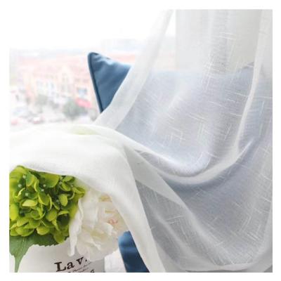 China High grade classic translucent gauze curtain living room qualitative curtain for sale