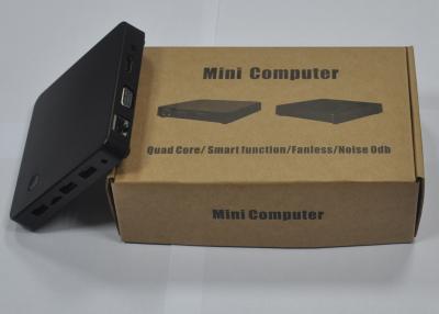 China Solución minúscula Fanless Z8500/Z8700 de Intel de la base de la caja 4 de la PC de Intel mini en venta