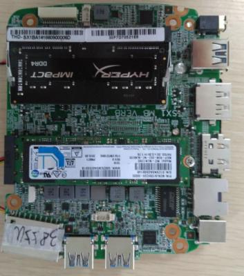 China Skylake U Motherboard Industrial Computer Board With Fan Inside And DDR 4 Memory for sale