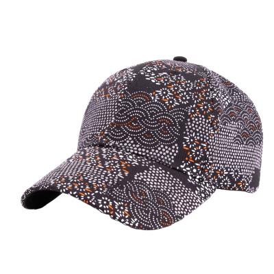 China New Stylish 6-Panel Hat Wholesale Cheapest Bulk Buy All Over Print Logo Baseball Hats for sale