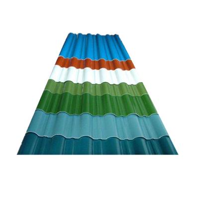 China Roofing Industry Structural Color High Quality Galvanized Steel Sheets Corrugated Iron Zinc Panel Roofing Profiled Steel Sheet In Roof Sheet Tile for sale