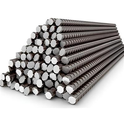 China Foundation Hot Sale HRB400 HRB500 Iron Rod Metal Concrete Reinforced Rebar For Construction for sale