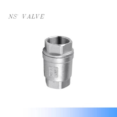 China General VERTICAL SPRING CHECK VALVE SCREW ENDS 1000WOG for sale