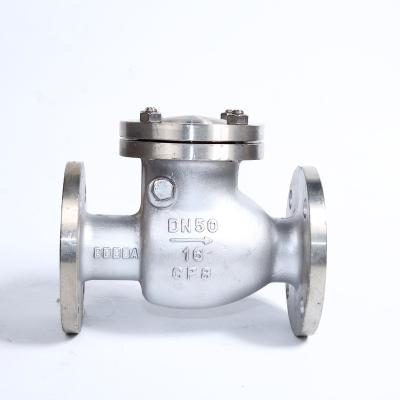 China General High Quality 304 Stainless Steel Swing Check Valve for sale