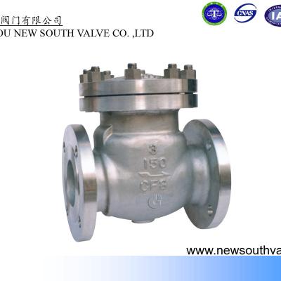 China ANSI 304 General High Quality Stainless Steel Check Valve for sale