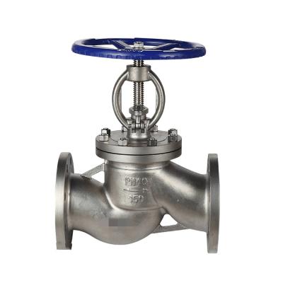 China General Manual GB 40p Dn150 Air Oil Water Flange Ends Globe Valves for sale