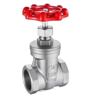 China WHEEL General Stainless Steel Threaded Gate Valves for sale