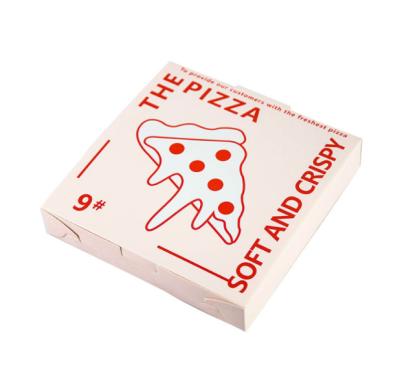 China Recyclable High Quality Pizza Box Brownie Pizza Box Making Machine 8 Inch Pizza Box for sale