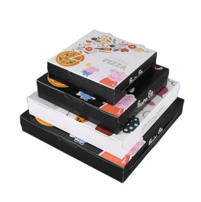 China New 2021 corogated pizza pepet box suppliers pizza box recyclable pizza box for sale