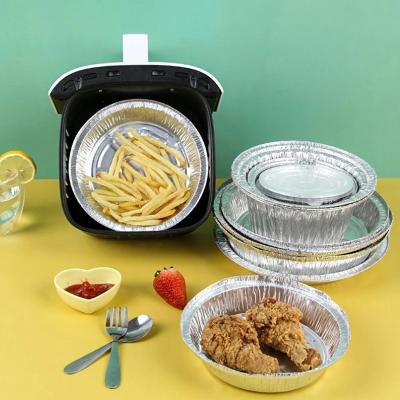 China 10Pcs Non-stick Baking Tools Air Fryer Disposable Paper Microwave Tin Steamer Mats for sale