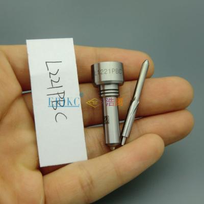 China Trait ERIKC L221PBD High Speed ​​Steel Diesel Injector Nozzle L221 PBC Common Rail Injection Nozzles L221PBC For BEBE4C00001 for sale