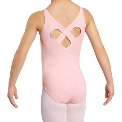 China High Quality Comfortable Breathable Cotton Lovers Camisole Dancer Tights Ballet Dance Class Wear School Uniform Dance Back Pantyhose For Girls for sale